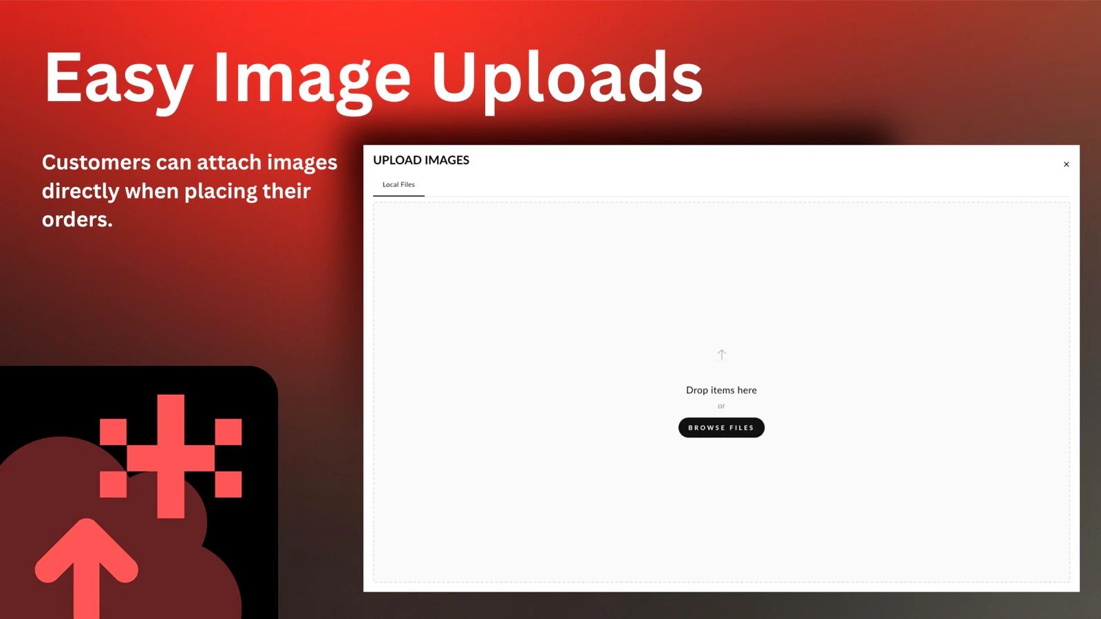 Attach images easily