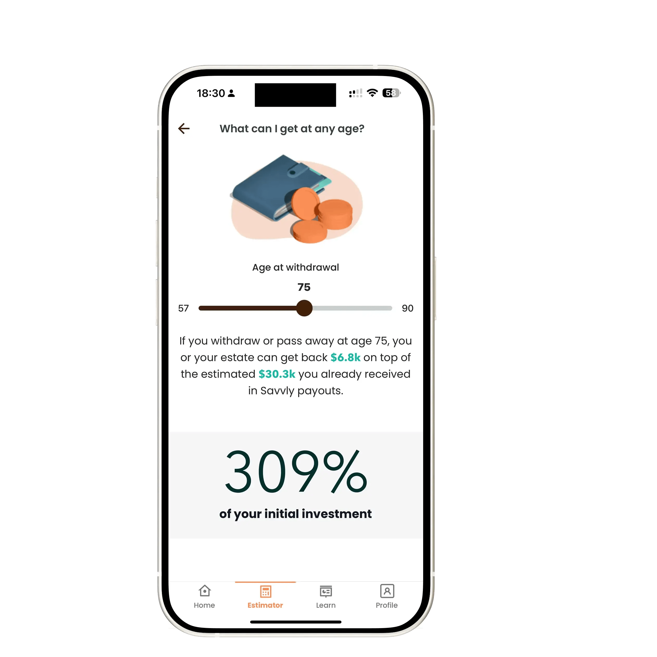 mobile app screenshot1