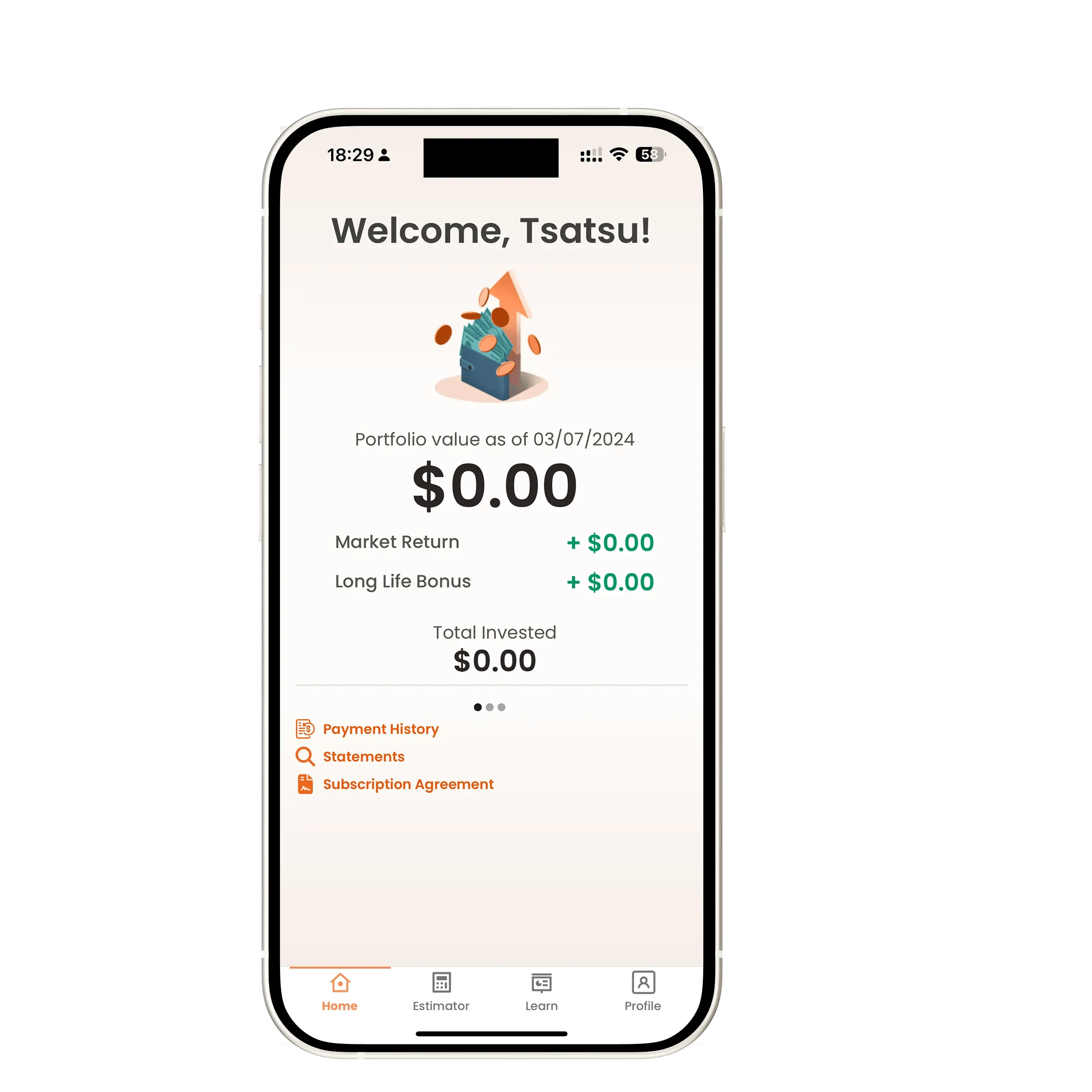 mobile app screenshot2