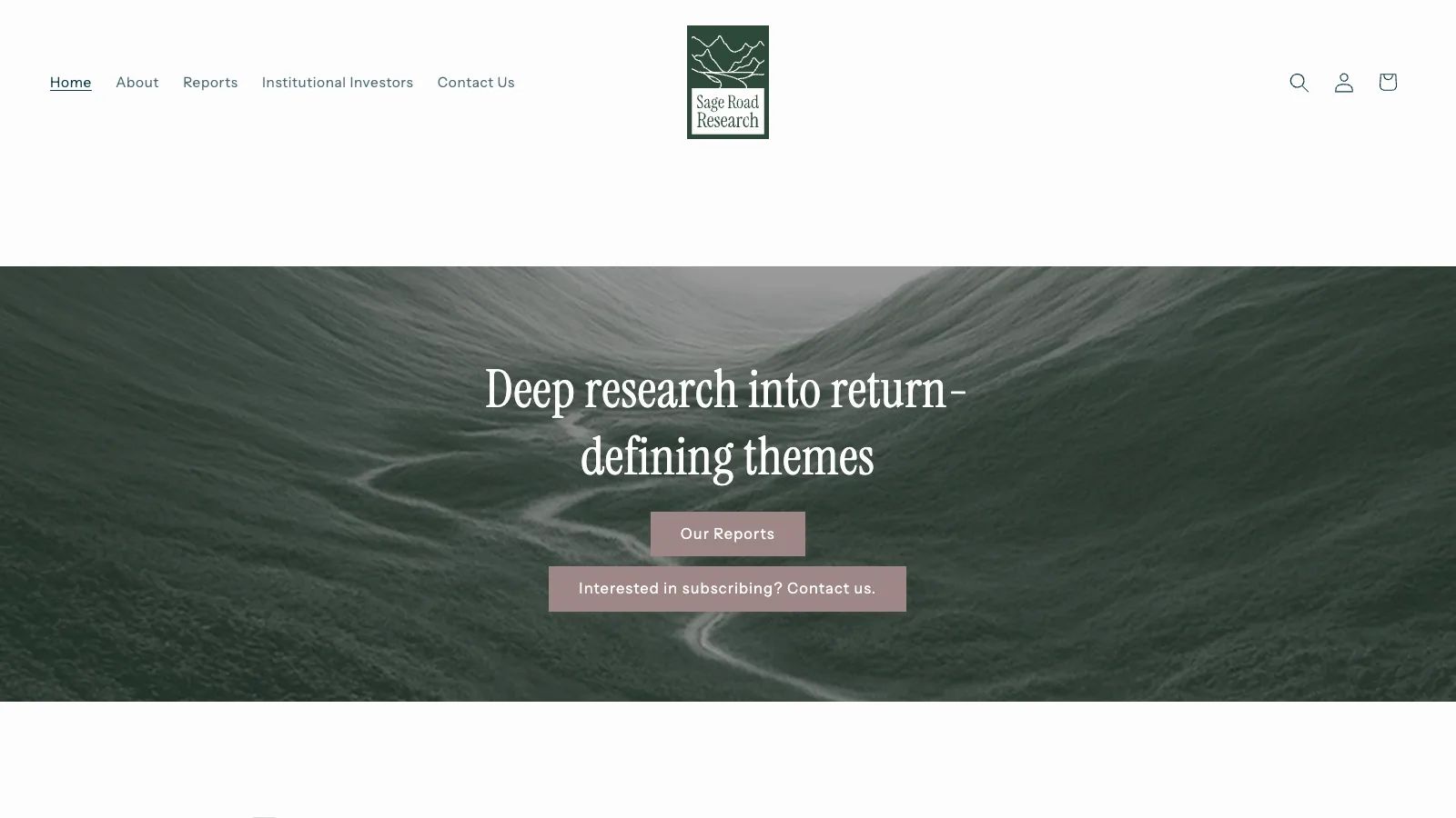 Sage Road Research